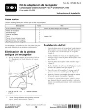 Toro Greensmaster eFlex 2100 Guia De Inicio Rapido