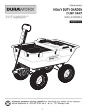 Duraworx DWX0865-D Manual Del Usuario