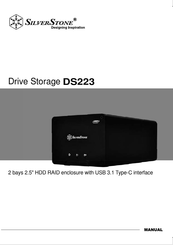 SilverStone SST-DS223 Manual Del Usuario