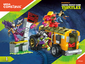 Mega Construx nickelodeon TEENAGE MUTANT NINJA TURTLES FFC64 Manual Del Usuario