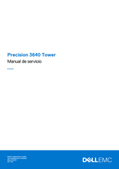 Dell Precision 3640 Tower Manual De Servicio