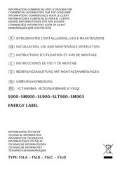 Sirius SL914 W 80 Instrucciones De Uso Y De Montaje