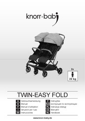 knorr-baby TWIN-EASY FOLD Manual De Instrucciones