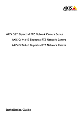 Axis Q8742-E Manual Del Usuario