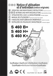 Forges des Margerides S 460 B+ Manual De Utilización