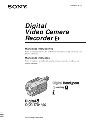 Sony Digital8 DCR-TRV210 Manual De Instrucciones