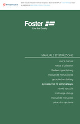 Foster GIOTTO Manual De Instrucciones