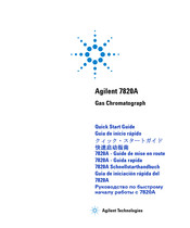 Agilent Technologies 7820A Guía De Iniciación Rápida