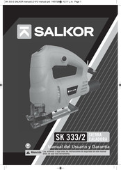 SALKOR SK 333/2 Manual Del Usuario