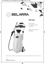 Belarra PP 616 Manual De Usuario