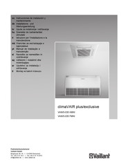 Vaillant climaVAIR plus VAI8/5-035 KMNI Instrucciones De Instalación Y Mantenimiento