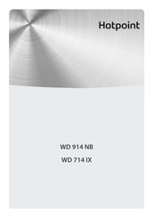 Hotpoint WD 714 IX Manual De Instrucciones