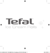 TEFAL Ice Cream Rolls Manual Del Usuario