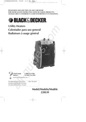 BLACK&DECKER 220UH Manual De Instrucciones