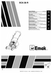 EMAK SCA 38 R Manual De Uso