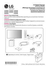 LG 32SM5B Guía Rápida