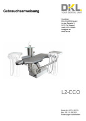 DKL CHAIRS L2-ECO Manual Del Usuario