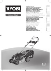 Ryobi RLM4617SME Traducción De Las Instrucciones Originales