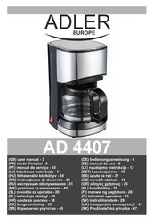 Adler AD 4407 Manual De Uso