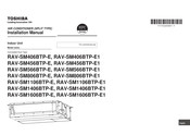 Toshiba RAV-SM806BTP-E Manual Del Proprietário