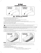 HartMobility M-Rail Instrucciones De Instalación