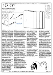 Oeseder Möbelindustrie 992 077 Instrucciones De Montaje