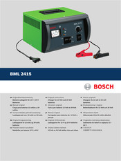 Bosch BML 2415 Manual Original