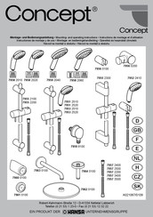 Hansa Concept 200 Instructiones De Montaje Y De Uso