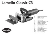 Lamello Classic C3 Instrucciones Para El Uso