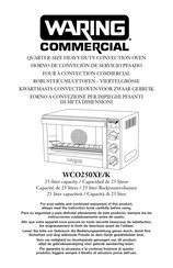 Waring Commercial WCO250XE/K Manual Del Usuario