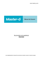 Master-G MGA3200 Manual Del Usuario