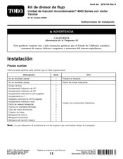 Toro 30407 Instrucciones De Instalación