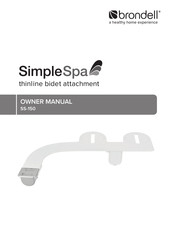 brondell SimpleSpa SS-150 Manual Del Propietário