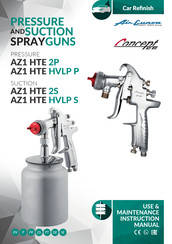 Anest Iwata AZ1 HTE HVLP S Manual De Instrucciones De Uso Y Mantenimiento