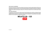 APRILIA MOJITO 125 Manual De Instrucciones