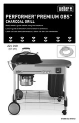 Weber PERFORMER PREMIUM GBS Manual De Instrucciones