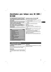 Hilti SD 5000 Manual De Instrucciones