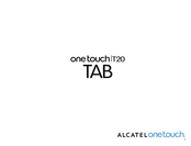 Alcatel Onetouch T20 TAB Manual De Instrucciones