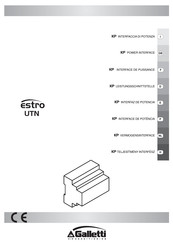 Galletti KP Manual Del Usuario