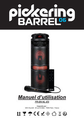 PICKERING BARREL 06 Manual De Utilización