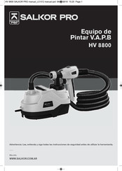 SALKOR PRO HV 8800 Manual Del Usuario