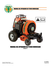 Billy Goat P2000 HURRICANE Manual Del Operador