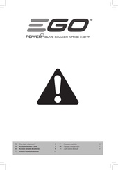 EGO Power+ OSA1000 Manual De Instrucciones