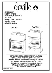 deville C07931 Instrucciones De Instalacion Y Uso