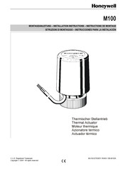 Honeywell M100 Instrucciones Para La Instalación