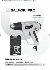 SALKOR PRO PC 800 k Manual Del Usuario