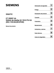 Siemens IM 155-6 PN HA Manual De Producto