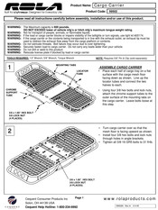 Rola 59502 Manual De Instrucciones