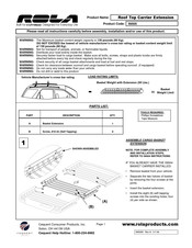 Rola 59505 Manual De Instrucciones