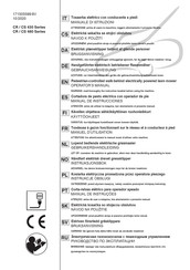 Stiga CS 430 Serie Manual De Instrucciones